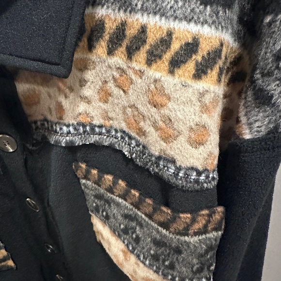 La Meil button up cozy top NWT’s womans size medium - Picture 4 of 6